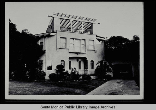 Byrd A. Nebecker House, 216 Georgina Avenue, Santa Monica, Calif