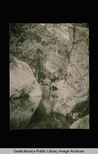 Creek in Topanga Canyon, Calif