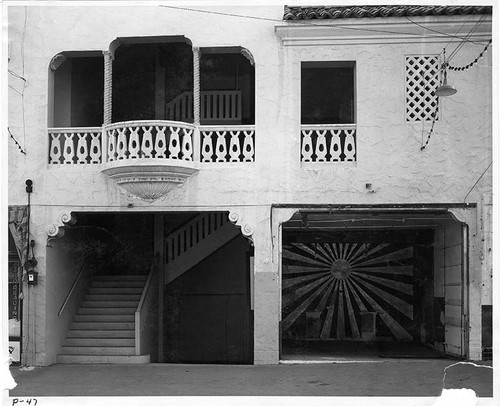 Building at the construction site of Pacific Ocean Park, Santa Monica, Calif