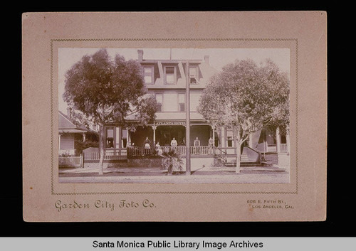 Atlanta Hotel, 1673 Ocean Avenue, Santa Monica owned by James M. Orr