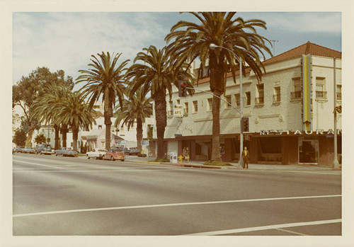 East side of Ocean Avenue (1201 to 1359), looking north from Santa Monica Blvd. on Febuary 14, 1970