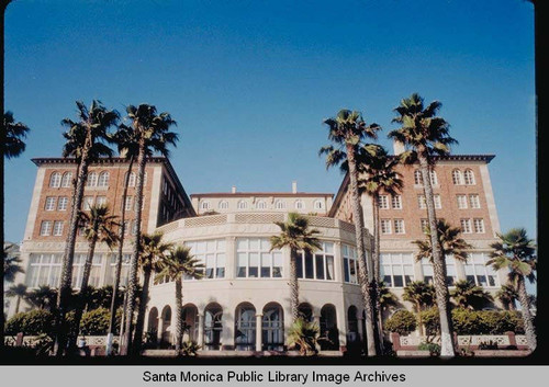 Casa del Mar, 1910 Ocean Front Walk, Santa Monica, Calif