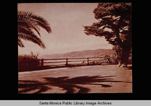 View from Palisades Park, Santa Monica, Calif