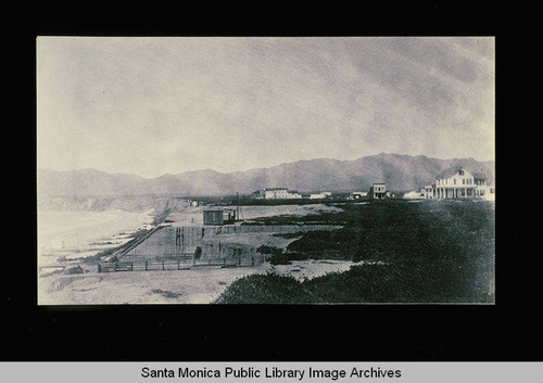 Early view of Santa Monica, Calif