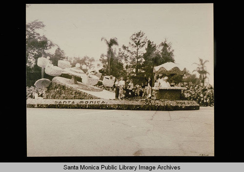 Santa Monica Rose Parade float