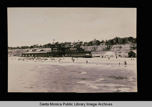 North Beach and bathhouse, Santa Monica, Calif