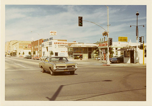 East side of Fourth Street (1500 block), looking north from Colorado Ave. on Febuary 14, 1970