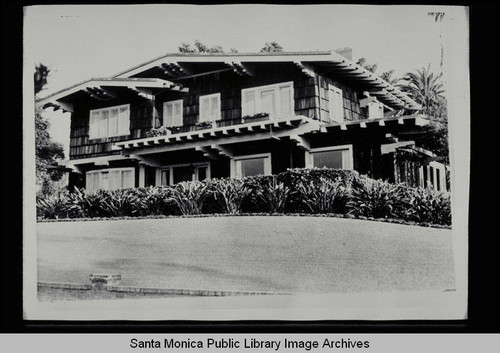 Isaac Millbank House, 236 Adelaide Drive, Santa Monica, Calif