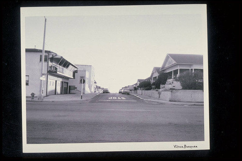 Grand Street looking west from Neilson Way (Ocean Park Redevelopment Project)