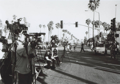 Photographing the Santa Monica Pier Centennial celebration, September 9, 2009