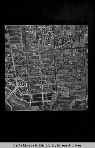 Aerial Survey of the City of Santa Monica west to southeast of Clover Field Scale 1:480 ft (Job #7255-20) flown July 18, 1941