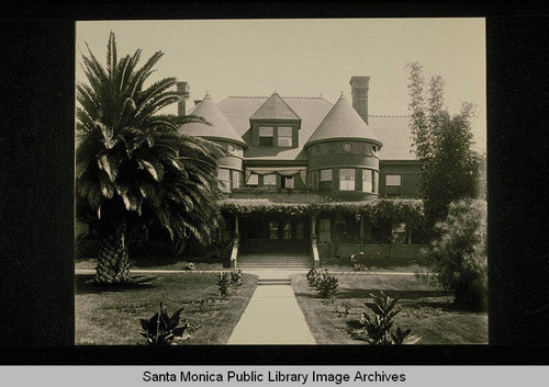 Miramar, residence of Senator John P. Jones, Santa Monica, Calif