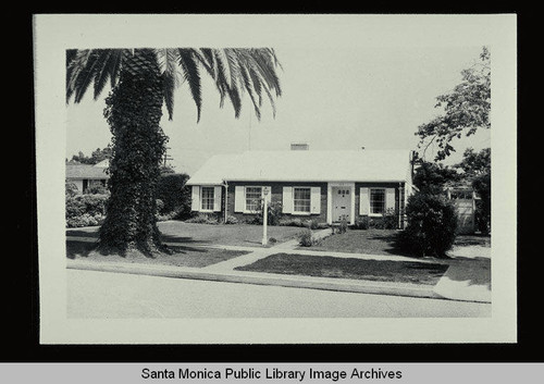 532 Marguerita Avenue (Lot 1, Tract 12103) Santa Monica, Calif., owned by Karl and Roxie Vesper