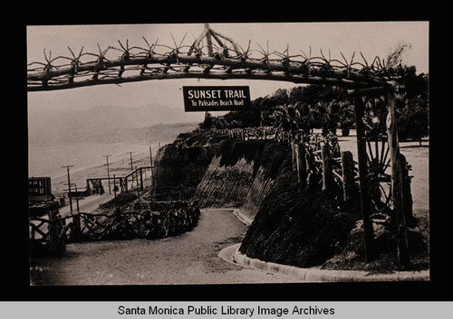 Sunset Trail to Palisades Beach Road