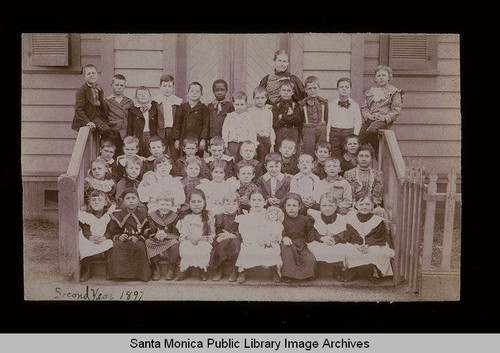 Second grade class, Santa Monica, Calif