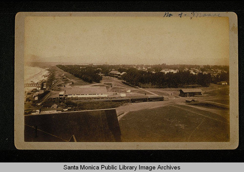 View of the Santa Monica Hotel and the Pavilion