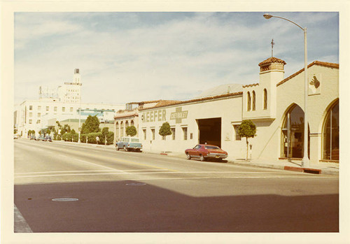 East side of Second Street (1500 block) looking north from Colorado Ave. on Febuary 14, 1970