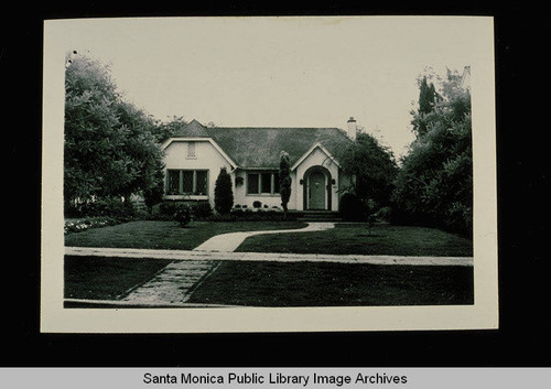 506 Palisades Avenue (Lot 60, Block B) Santa Monica, Calif. owned by John and Florence P. Cass