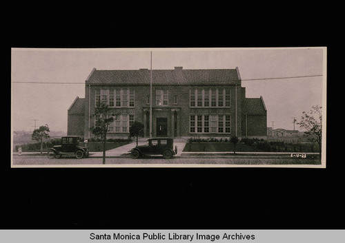 Franklin School, Montana Avenue and Twenty-Fourth Street.,Santa Monica, Calif