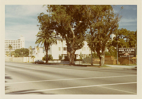 East side of Ocean Avenue (1201 to 1359), looking north from Arizona Avenue on Febuary 14, 1970