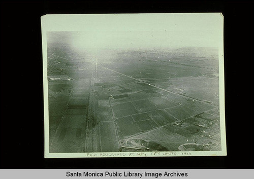 Pico Blvd. at the Santa Monica City limit