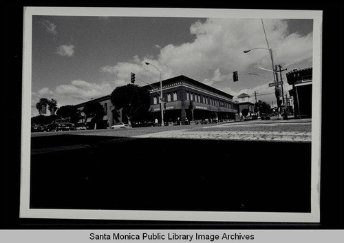 Starbucks Coffee on the corner of Hill Street and Main Street, Santa Monica, Calif., February 22, 1996