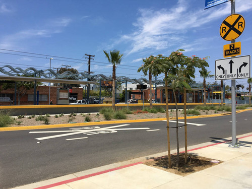 Expo Line 17th St/SMC station, June 6, 2016