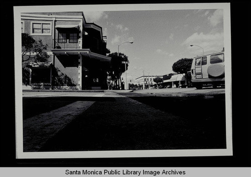 Corner of Kinney Street and Main Street, Santa Monica, Calif., February 22, 1996