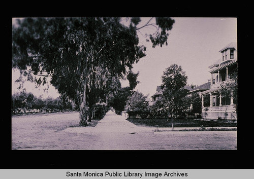 House on Ocean Avenue, Santa Monica, Calif