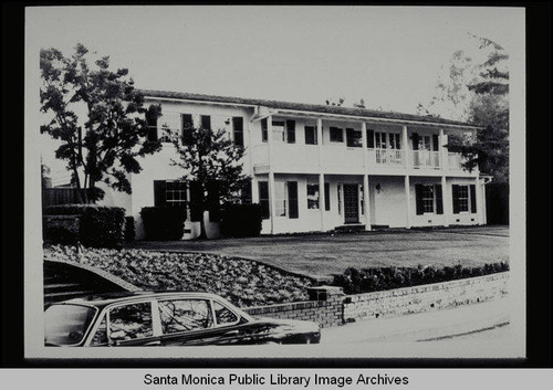 C.A. Collins House, 222 Adelaide Drive, Santa Monica, Calif