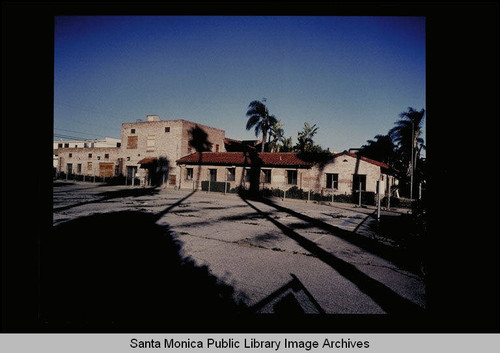 North elevation looking southeast, Santa Monica Health Center, 1525 Euclid Street, built 1928