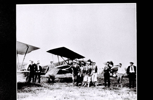 Preparation for the Powder Puff Derby, an air Derby featuring 20 women pilots flying cross-country from Santa Monica, Calif. to Cleveland, Ohio in 1929