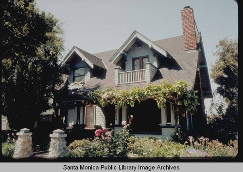 Charles Warren Brown House, 2504 Third Street, Ocean Park, Santa Monica, Calif