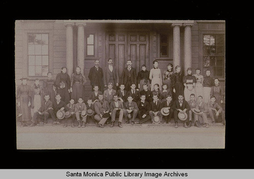 High school class, Santa Monica, Calif