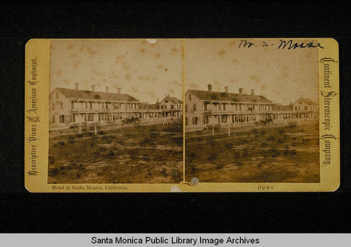 Santa Monica Hotel on Ocean Avenue