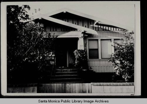 2602 Third Street in the Third Street Historic District, Santa Monica, Calif