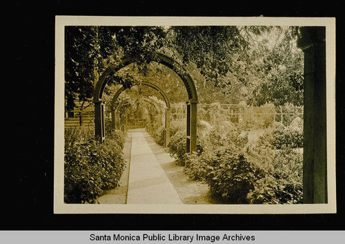 Grounds of the Miramar Hotel, Santa Monica, Calif