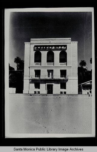 1351 Palisades Beach Road, Santa Monica, Calif. built by J.L. Schuman and Son circa 1929