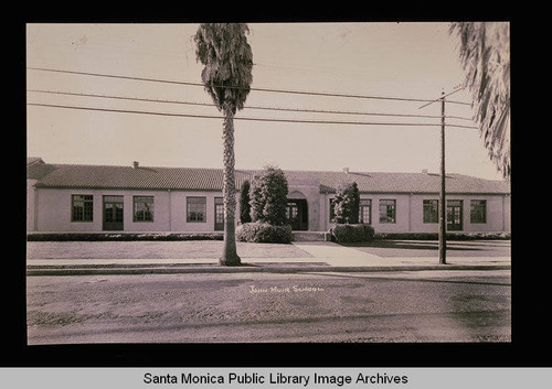 John Muir School, 725 Ocean Park Blvd., Santa Monica, Calif