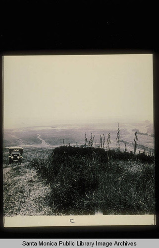 East of Santa Monica Canyon panorama