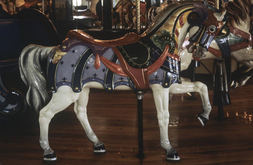 Carousel horse on Santa Monica Pier