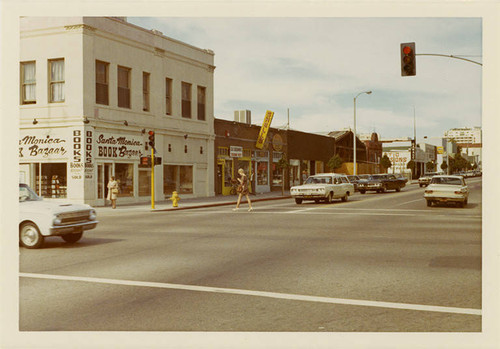 West side of Second Street (1400 block), looking north from Broadway on Febuary 14, 1970