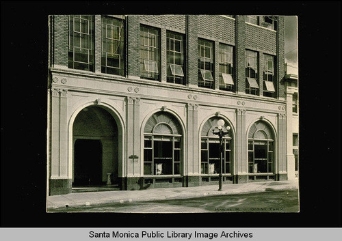 Headquarters for the Associated Telephone Company (later General Telephone) at 155 Marine Street (now Barnard Way in Ocean Park)