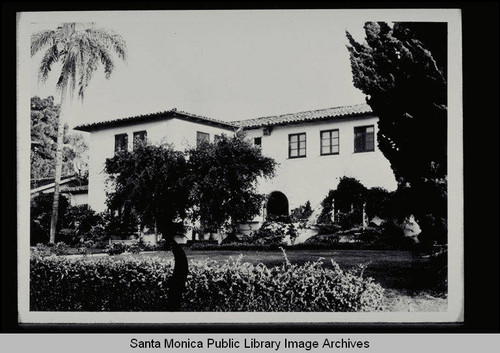 Mediterranean style residence, 436 Adelaide Drive, Santa Monica, Calif