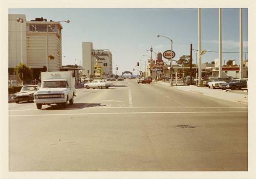 Colorado Ave. looking west from Fourth Street on February 14, 1970