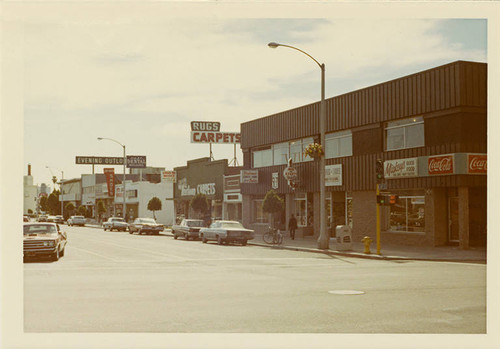 West side of Third Street (1500 block) looking south from Broadway on February 14, 1970