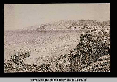 The Strand and the first bathhouse in Santa Monica