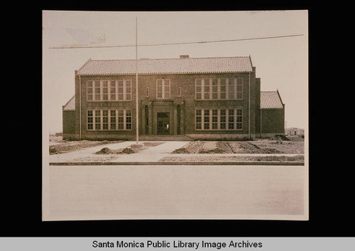 Franklin School, Montana Avenue and Twenty-Fourth Street, Santa Monica, Calif