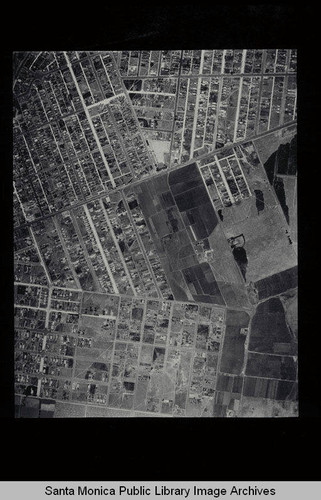 Aerial survey of the City of Santa Monica north to south (north - right side of the image) from Lincoln Blvd. south to Culver City (Job#C235-D16) flown in June 1928