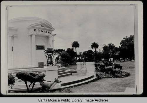 B. P. O. Elks at Woodlawn Cemetery, 1847 Fourteenth Street, Santa Monica, Calif